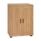 ΠΑΠΟΥΤΣΟΘΗΚΗ Fylliana "Cubo" ΜΕ 4 ΡΑΦΙΑ ΧΡΩΜΑ ARTISAN OAK 60x33x84εκ