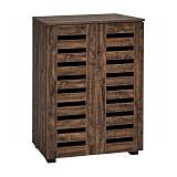 ΠΑΠΟΥΤΣΟΘΗΚΗ Fylliana "Vento" ΜΕ 4 ΡΑΦΙΑ ΧΡΩΜΑ BROWN OAK 60x33x87εκ