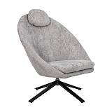 ΠΟΛΥΘΡΟΝΑ 360° Fylliana "Selene" ΑΝΟΙΧΤΟ ΓΚΡΙ ΧΡΩΜΑ 81x87x96εκ