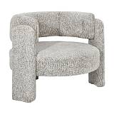 ΠΟΛΥΘΡΟΝΑ Fylliana FL6414 ΕΚΡΟΥ ΜΕ ΜΑΥΡΟ ΧΡΩΜΑ ΥΦΑΣΜΑΤΟΣ 88x94x73εκ