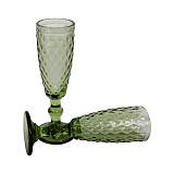 ΣΕΤ 6 ΓΥΑΛΙΝΑ ΠΟΤΗΡΙΑ ΣΑΜΠΑΝΙΑΣ Fylliana ΠΡΑΣΙΝΑ