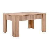 ΤΡΑΠΕΖΙ ΣΑΛΟΝΙΟΥ Fylliana Alicante ARTISAN-ARTISAN STRIPE ΧΡΩΜΑ 100x50x47εκ