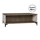 ΤΡΑΠΕΖΑΚΙ ΣΑΛΟΝΙΟΥ Fylliana Aura TOBACCO ΜΕ CASHMERE ΧΡΩΜΑ 120x60x45εκ