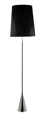 Ορθοστάτης Μαύρο Καπέλο & Νίκελ Κωνική Βάση 165cm KR222