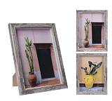 Φωτο/θήκη MDF με εξωτικό θέμα, 23x33cm HM870