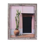 Φωτο/θήκη MDF με εξωτικό θέμα, 31.5x39cm HM871