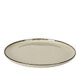 Πιάτο πορσελάνης φαγητού 27x2,5cm,μπεζ χρ. KZ232