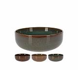 Μπόλ stoneware "reactive glaze",3χρμ., 15.5x6cm KZ253