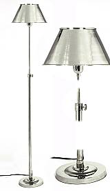 Επιδαπέδιο Φωτιστικό Μπρούτζος-Νίκελ 160cm BR252