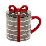 ΓΚΡΙ ΡΙΓΕ ΚΟΥΠΑ ΣΕ ΣΧΗΜΑ ΔΩΡΟΥ 13Χ10Χ12ΕΚ