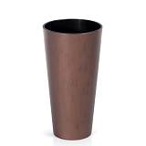 TUBUS SLIM CORTEN STEEL ΠΛΑΣΤΙΚΟ ΚΑΣΠΩ 30Χ30Χ57ΕΚ