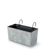 URBI CASE BETTON EFFECT W CONCRETE ΠΛΑΣΤΙΚΟ ΚΑΣΠΩ 39,5X18,5X19,5ΕΚ