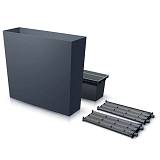 URBI CASE T ΑΝΘΡΑΚΙ ΠΛΑΣΤΙΚΗ ΖΑΡΝΤΙΝΙΕΡΑ 77Χ22Χ69ΕΚ