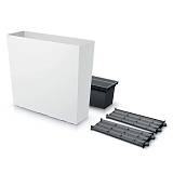 URBI CASE T ΛΕΥΚΗ ΠΛΑΣΤΙΚΗ ΖΑΡΝΤΙΝΙΕΡΑ 77Χ23,5Χ69ΕΚ