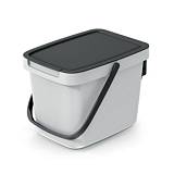 SYSTEMA Q collect ΓΚΡΙ ΠΛΑΣΤΙΚΟΣ ΚΑΔΟΣ 6LT 27Χ19Χ20ΕΚ