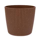 MILLY ROUND ECO WOOD ΦΥΣΙΚΟ ΧΡΩΜΑ ΠΛΑΣΤΙΚΟ ΚΑΣΠΩ Φ13Χ11ΕΚ