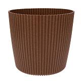 MILLY ROUND ECO WOOD ΦΥΣΙΚΟ ΧΡΩΜΑ ΠΛΑΣΤΙΚΟ ΚΑΣΠΩ Φ20Χ17ΕΚ