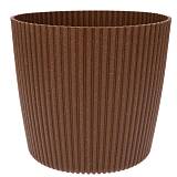 MILLY ROUND ECO WOOD ΦΥΣΙΚΟ ΧΡΩΜΑ ΠΛΑΣΤΙΚΟ ΚΑΣΠΩ Φ30Χ26ΕΚ