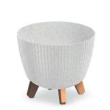 LAMIA ECO WOOD ΛΕΥΚΟ ΠΛΑΣΤΙΚΟ ΚΑΣΠΩ Φ29Χ24ΕΚ