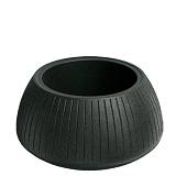 CORO BOWL CHARCOAL ΠΛΑΣΤΙΚΟ ΚΑΣΠΩ 40Χ40Χ20ΕΚ