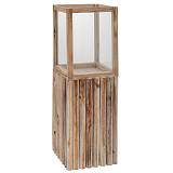 ΑΝΟΙΧΤΟ ΚΑΦΕ ΞΥΛΙΝΟ ΦΑΝΑΡΙ ΔΑΠΕΔΟΥ 19,5Χ19,5Χ56ΕΚ