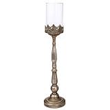 ΑΣΗΜΙ ΜΕΤΑΛΛΙΚΟ ΚΗΡΟΠΗΓΙΟ ΜΕ ΓΥΑΛΙ 11,5Χ11,5Χ56,5ΕΚ