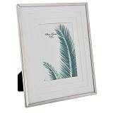 ΑΣΗΜΙ ΜΕΤΑΛΛΙΚΗ ΚΟΡΝΙΖΑ 10Χ15 ΕΚ ΜΕ ΦΑΡΔΥ ΛΕΥΚΟ ΠΛΑΙΣΙΟ