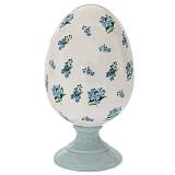 ΛΕΥΚΟ ΣΙΕΛ ΑΥΓΟ ΜΕ ΛΟΥΛΟΥΔΙΑ ΣΕ ΒΑΣΗ 18ΕΚ ΔΙΑΚΟΣΜΗΤΙΚΟ