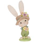 ΜΠΕΖ ΠΟΛΥΡΕΖΙΝ ΛΑΓΟΣ ΜΕ ΠΡΑΣΙΝΗ ΣΤΟΛΗ ΚΑΙ ΚΑΠΕΛΟ 13,5Χ11Χ34,5ΕΚ