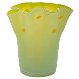 ΧΕΙΡΟΠΟΙΗΤΟ ΓΥΑΛΙΝΟ ΒΑΖΟ 20Χ20ΕΚ ΠΡΑΣΙΝΟ