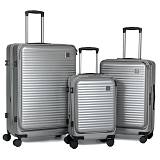 ΣΕΤ 3 ΣΚΟΥΡΟ ΑΣΗΜΙ ΒΑΛΙΤΣΑ ΜΕ 4ΡΟΔΕΣ 50 61 71ΕΚ ΜΕ ΑΝΟΙΓΜΑ ΑΠΟ ΠΑΝΩ (PROMOTION)