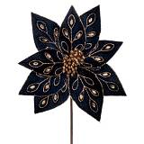 ΜΠΛΕ ΒΕΛΟΥΔΙΝΟ ΑΛΕΞΑΝΔΡΙΝΟ ΜΕ ΔΙΑΜΑΝΤΑΚΙΑ ΚΛΑΔΙ 60ΕΚ