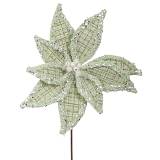 ΠΡΑΣΙΝΟ ΚΑΡΩ ΑΛΕΞΑΝΔΡΙΝΟ ΜΕ ΑΣΗΜΙ GLITTER 60EK