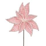 ΡΟΖ ΚΑΡΩ ΑΛΕΞΑΝΔΡΙΝΟ ΜΕ ΑΣΗΜΙ GLITTER 60EK