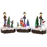 ΣΕΤ 3 ΣΚΗΝΙΚΟ ΜΕ ΦΩΣ 10Χ7Χ13ΕΚ 3 ΣΧΕΔΙΑ ΜΠΑΤΑΡΙΑΣ