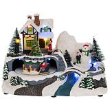 ΦΩΤΙΖΟΜΕΝΟ ΧΩΡΙΟ ΜΕ ΑΓΙΟ ΒΑΣΙΛΗ ΠΟΥ ΚΙΝΕΙΤΑΙ 24Χ15Χ17ΕΚ ΜΠΑΤΑΡΙΑΣ