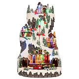 ΧΡΙΣΤΟΥΓΕΝΝΙΑΤΙΚΗ ΠΙΣΤΑ ΣΚΙ ΜΕ ΦΩΣ ΚΑΙ ΚΙΝΗΣΗ 30Χ35Χ52ΕΚ ΡΕΥΜΑΤΟΣ