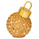 ΧΡΥΣΗ ΓΥΑΛΙΝΗ ΜΠΑΛΑ ΜΕ LED ΦΩΣ Φ18ΕΚ ΜΠΑΤΑΡΙΑΣ ΠΕΡΙΣΤΡΕΦΟΜΕΝΗ