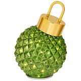 ΠΡΑΣΙΝΗ ΓΥΑΛΙΝΗ ΜΠΑΛΑ ΜΕ LED ΦΩΣ Φ18ΕΚ ΜΠΑΤΑΡΙΑΣ ΠΕΡΙΣΤΡΕΦΟΜΕΝΗ