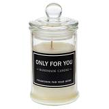 ΛΕΥΚΟ ΚΕΡΙ ΣΕ ΔΙΑΦΑΝΟ ΒΑΖΑΚΙ ΜΕ ΚΑΠΑΚΙ 6Χ12ΕΚ