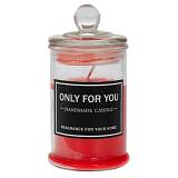 ΚΟΚΚΙΝΟ ΚΕΡΙ ΣΕ ΔΙΑΦΑΝΟ ΒΑΖΑΚΙ ΜΕ ΚΑΠΑΚΙ 6Χ12ΕΚ