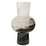 ΑΣΠΡΟΜΑΥΡΟ ΓΥΑΛΙΝΟ ΒΑΖΟ Φ24Χ40ΕΚ