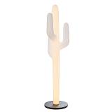 ΛΕΥΚΟΣ ΠΛΑΣΤΙΚΟΣ ΦΩΤΙΖΟΜΕΝΟΣ ΚΑΚΤΟΣ ΜΕ ΜΑΥΡΗ ΣΤΡΟΓΓΥΛΗ ΒΑΣΗ 195ΕΚ