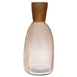 ΜΕΛΙ ΓΥΑΛΙΝΟ ΒΑΖΟ ΜΕ ΜΑΤ ΚΑΦΕ ΣΤΟΜΙΟ Φ15Χ34ΕΚ