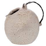 ΓΚΡΙ ΠΑΛΑΙΩΜΕΝΟ ΒΑΖΟ ΚΑΝΑΤΑ ΜΕ ΣΥΡΜΑΤΙΝΟ ΧΕΡΟΥΛΙ 19Χ19Χ20ΕΚ