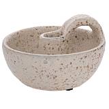 ΓΚΡΙ ΠΑΛΑΙΩΜΕΝΟ ΚΕΡΑΜΙΚΟ ΚΗΡΟΠΗΓΙΟ 14Χ14Χ10ΕΚ