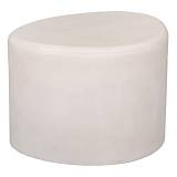 ΛΕΥΚΟ ΒΟΗΘΗΤΙΚΟ ΤΡΑΠΕΖΑΚΙ ΑΠΌ MDF ΜΕ ΑΚΑΝΟΝΙΣΤΟ ΣΧΗΜΑ 50X40X35EK