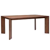 ΞΥΛΙΝΟ ΤΡΑΠΕΖΙ 180Χ100Χ75 ΣΕ ΦΥΣΙΚΟ ΧΡΩΜΑ ΜΕ ΕΠΙΦΑΝΕΙΑ ΑΠΌ MDF ΚΑΙ ΞΥΛΟ ΚΑΡΥΔΙΑΣ AND ΠΟΔΙΑ ΜΑΣΙΦ 1