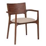 ΞΥΛΙΝΗ ΜΑΣΙΦ ΚΑΡΕΚΛΑ ΤΡΑΠΕΖΑΡΙΑΣ ΜΕ ΓΚΡΙ ΥΦΑΣΜΑ 54Χ62Χ80ΕΚ ΜΕ ΜΠΡΑΤΣΑ