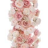 RUNNER ΜΕ ΡΟΖ AND ΛΕΥΚΑ ΛΟΥΛΟΥΔΙΑ 45Χ200ΕΚ